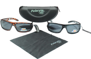 Buy Polaryte HD Sports Wrap around Sunglasses Black Brown For Men Women Online Best Prices in India Flipkart