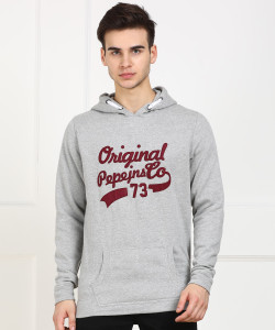 Pepe Jeans Full Sleeve Applique Men's Sweatshirt