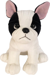 My Baby Excels Sitting Chihuahua Angry Dog Plush White 25cm