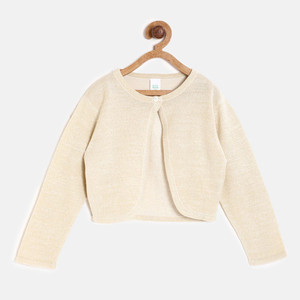 Golden shrug shop for baby girl
