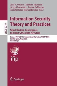 information security theory and practices. smart devices, convergence and next generation networks(english, paperback, unknown)
