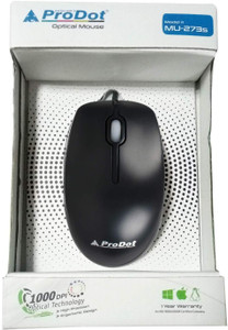 ProDot MU-273s USB Wired Optical Mouse