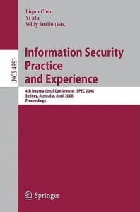 information security practice and experience(english, paperback, unknown)