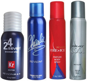 Revlon 1 CHARLIE BLUE DEODORANT 150 ML 1 FIRE ICE COOL