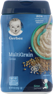 Gerber multigrain cereal 8 oz sales