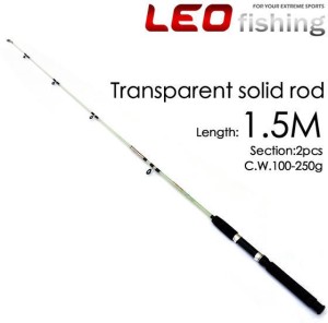BuyChoice Transparent Solid Fiberglass Fishing Rod 2 Sections Sea Pole-1.5M  RSBGS16219 Multicolor Fishing Rod Price in India - Buy BuyChoice Transparent  Solid Fiberglass Fishing Rod 2 Sections Sea Pole-1.5M RSBGS16219 Multicolor  Fishing