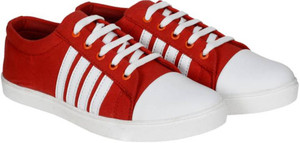 White shoes with red lines hot sale