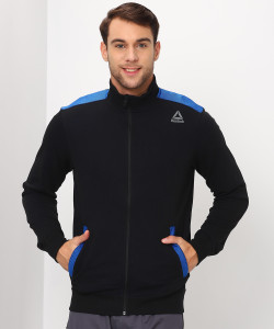 REEBOK Full Sleeve Solid Men's Sweatshirt