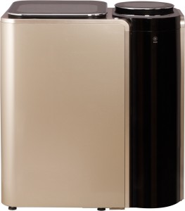 Haier 10 kg Fully Automatic Twin Load Gold, Brown(HSW100-261NZP)
