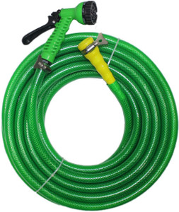 MAQ 10MTR PREMIUM BRAIDED HOSE GREEN 1/2