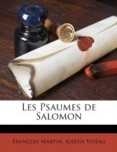 Psaumes de salomon sales