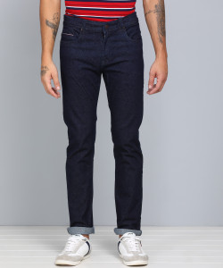 Peter England University Slim Men Blue 