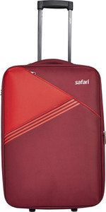 Safari ANGLE 56 2W RED SUITCASE TROLLEY 