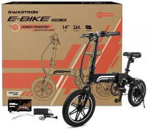 Swagtron swagcycle eb pro lightweight folding electric shop bike