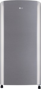 LG 190 L Direct Cool Single Door 2 Star (2020) Refrigerator(Shiny Steel, GL-B201RPZW)
