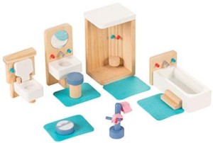 Doll House 14-Piece Play Set