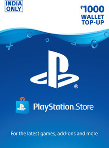 Rs. 1000 PlayStation Network Wallet Top Up Price in India Buy