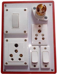 Switch board with bulb best sale holder
