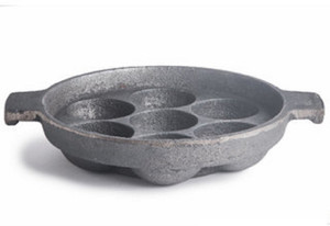 Bharath Agencies Cast Iron Appam Patra Paniyarakkal