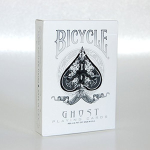 Bicycle white ghost deck hotsell