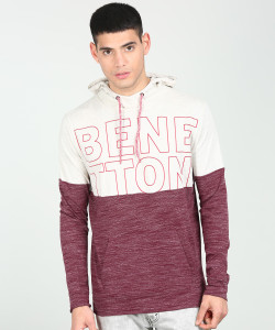 United Colors of Benetton Full Sleeve Printed Men Sweatshirt