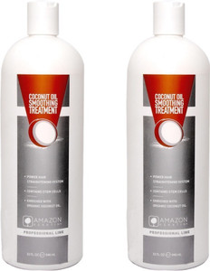 Coconut oil smoothing treatment hot sale