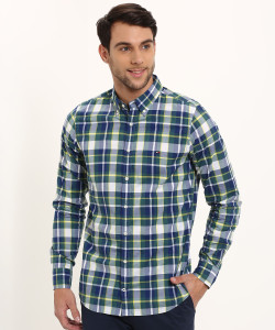 Tommy Hilfiger Men Checkered Casual 