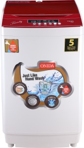 Onida 7.5 kg Fully Automatic Top Load Red(TRENDY 75)
