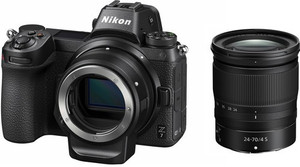 Nikon Z 7 Mirrorless Camera Body + 24-70mm Lens and Mount Adapter