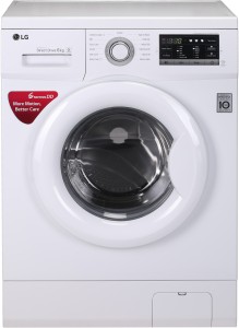 LG 6 kg Fully Automatic Front Load with In-built Heater White(FH0G7NDNL02)
