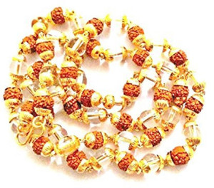 Spatika gold chain hot sale