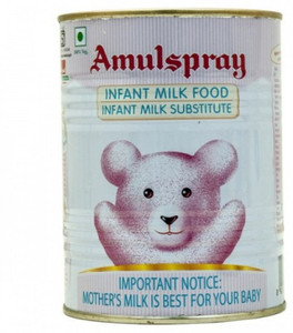 Amul Amulspray Infant Milk Food 1kg Price in India Buy Amul
