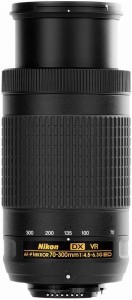 NIKON AF-P DX 70-300MM f/4.5-6.3G ED VR Standard Zoom Lens - NIKON 