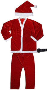 Heirloom Quality Cotton Warm Christmas Santa Claus Dress18 Years