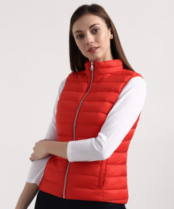 MARKS SPENCER Sleeveless Solid Women Jacket Buy MARKS
