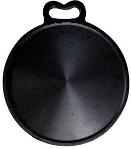 NatureLoC Iron Tawa 13 IN-Cast Iron Thava 13IN Dosa Kallu Dosa Pan Tawa 13 cm diameter