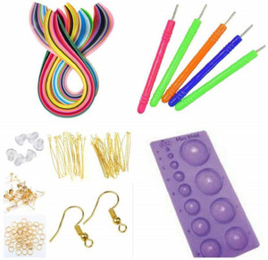 Paper earrings online making kit