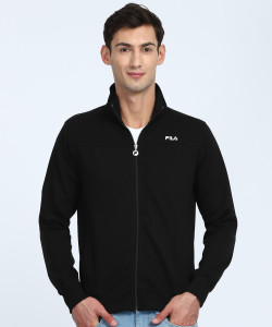Fila Full Sleeve Solid Men Sweatshirt 