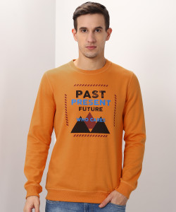 Peter England University Full Sleeve Printed Men's Sweatshirt