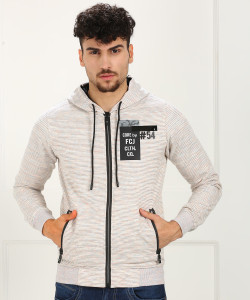 Fort Collins Full Sleeve Striped Men's Sweatshirt