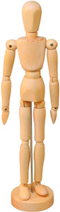 Wooden discount art dolls