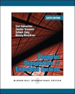computer organization and embedded systems (int'l ed)(english, paperback, hamacher carl)