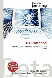TED Notepad - free text editor