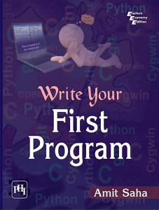 write your first program(english, paperback, saha amit)
