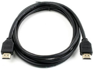 BitGear High-Speed HDMI Cable Latest Version - 3 Meters Supports Ethernet, 3D, 4K and Audio Return, With Gold Plated connector, 100% Pure Bare Cooper conductor ensure Highest quality transmission. HDMI Cable (Black) HDMI Cable