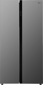 Midea 584 L Frost Free Side by Side Refrigerator(Silver, MRFS5920SSLF)