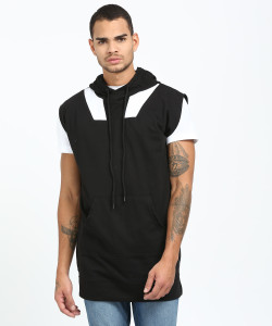 SKULT By Shahid Kapoor Sleeveless Solid Men's Sweatshirt