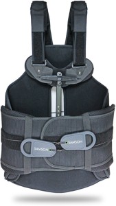 Buy SAMSON T.L.S.O Corset(Thoracic & Lumbo Lace Pull Brace) for Back Support(2XL,Black)  Back / Lumbar Support Online at Best Prices in India - Fitness