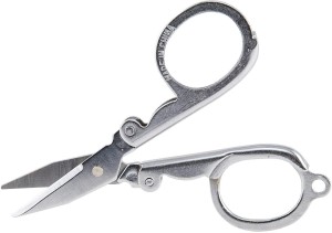 6PCS Folding Scissors, Portable Stainless Steel Travel Scissors