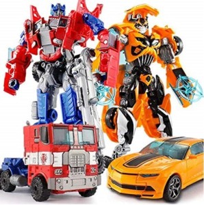 Bestie Toys Transformer & Deformation Robot Mode Changeable Robot Toy for Kids (Combo) - Transformer Truck-Robot & Deformation Mode Changeable Robot Toy for Kids (Combo) . Buy bumble bee, optimus